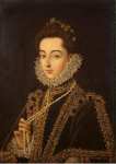 Sanchez Coello Alonso Portrait of the Infanta Catalina Michaela of Austria  - Hermitage
